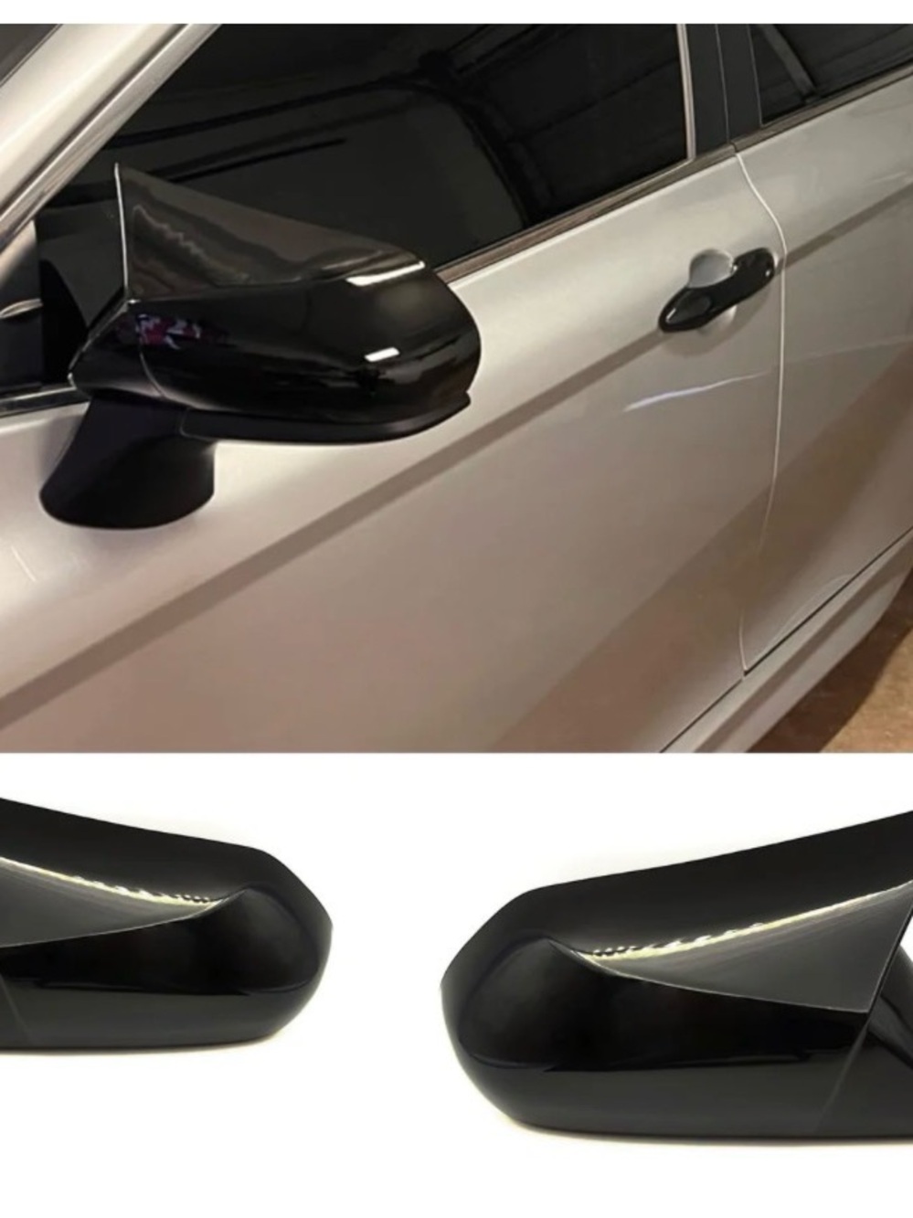 Style Mirror Cover Caps for Toyota Camry 2018-2025 (LE, SE, XLE, XSE, TRD, Hybri
